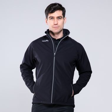 Men&#039;s Idaho Soft Shell Full Zip Jacket Black