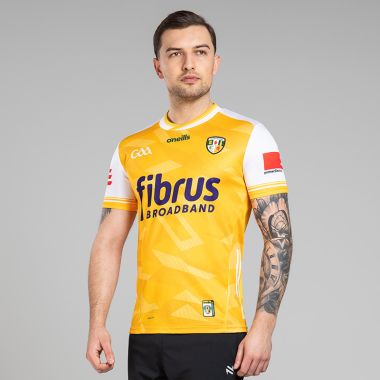 O'Neills Antrim GAA Player Fit 2 Stripe Home Jersey 2025