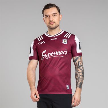 O'Neills Galway GAA Player Fit Home Jersey 2025
