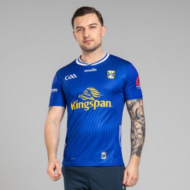 O'Neills Cavan GAA Player Fit 2 Stripe Home Jersey 2025