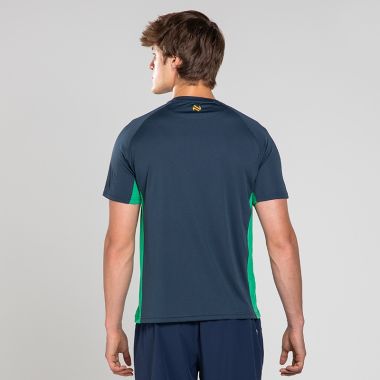 O'Neills Men's 1916 Discovery T-Shirt Marine / Green / Amber