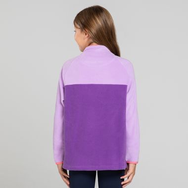 O&#039;Neills Kids&#039; Kayla Snap Fleece Top Purple / Pink