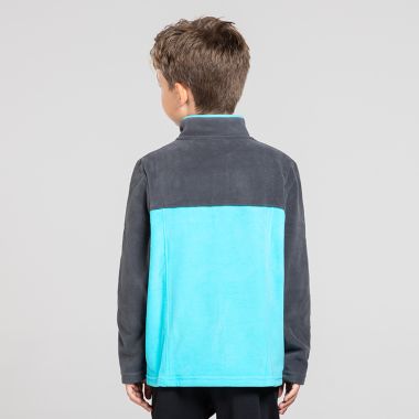 O&#039;Neills Kids&#039; Fortress Snap Fleece Dark Grey / Blue / White