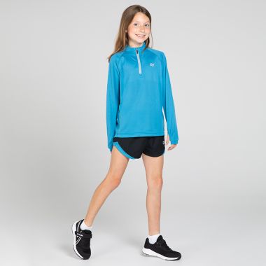 O&#039;Neills Kids&#039; Skylar Half Zip Midlayer Teal