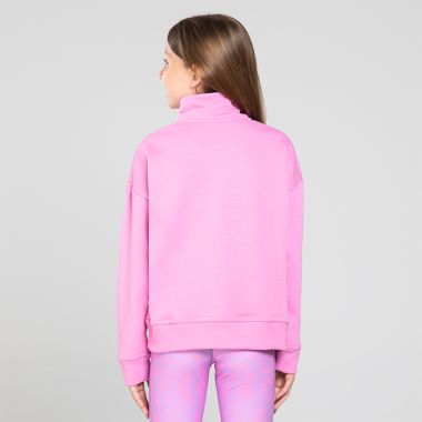 O&#039;Neills Kids&#039; Fleur Fleece Half Zip Top Pink / Green