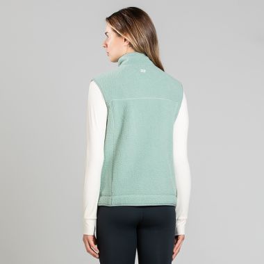 O'Neills Women's Unify Fleece Gilet Green