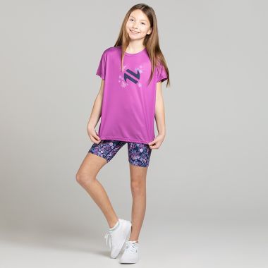 O'Neills Kids' Rhea T-Shirt Purple / Marine / Purple