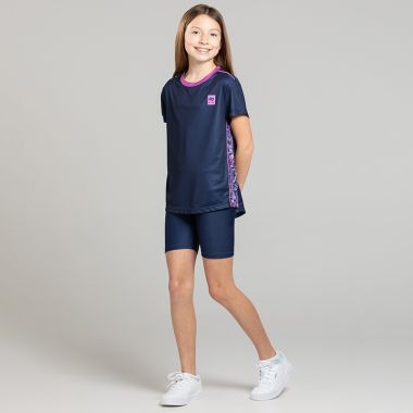 O'Neills Kids' Rhea Cycling Shorts Marine / Purple
