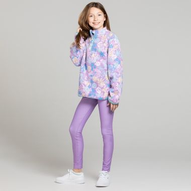 O'Neills Kids' Rhea Full Length Leggings Purple / White