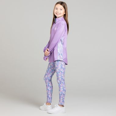 O'Neills Kids' Rhea Full Length Leggings Purple / Green / Blue / Yellow