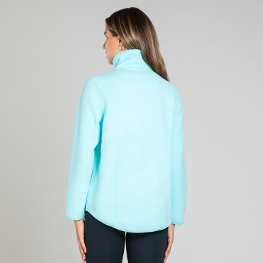 O'Neills Women's Pearl Half Zip Fleece Blue / White