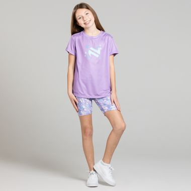 O'Neills Kids' Rhea Cycling Shorts Purple / Green / Yellow / Blue