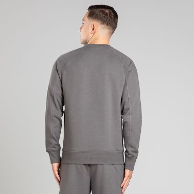 O&#039;Neills Men&#039;s Momentum Fleece Crew Neck Sweatshirt Dark Grey