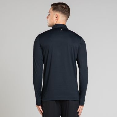 O&#039;Neills Men&#039;s Strive Half Zip Midlayer Top Black / White
