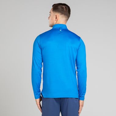 O&#039;Neills Men&#039;s Strive Half Zip Midlayer Top Blue / White