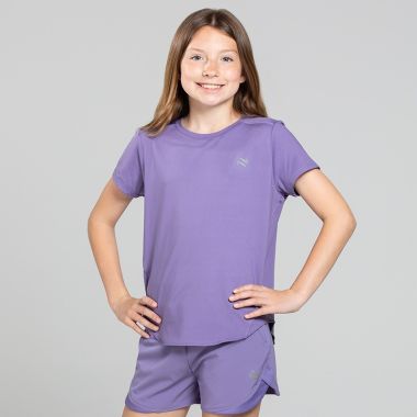 O'Neills Kids' Ember T-Shirts & Shorts Set Purple