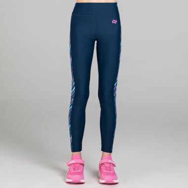 O&#039;Neills Kids&#039; Miley Full Length Leggings Marine / Multi / Pink