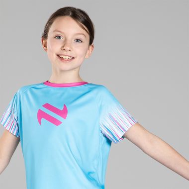 O&#039;Neills Kids&#039; Miley T-Shirt Blue / Multi / Pink