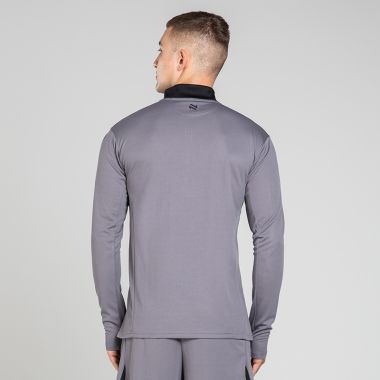 O&#039;Neills Men&#039;s Charge Half Zip Midlayer Top Dark Grey / Black
