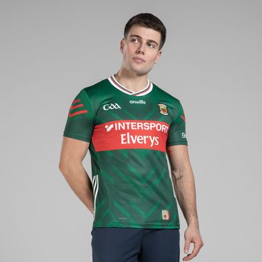 O'Neills Mayo GAA Player Fit Home Jersey 2025