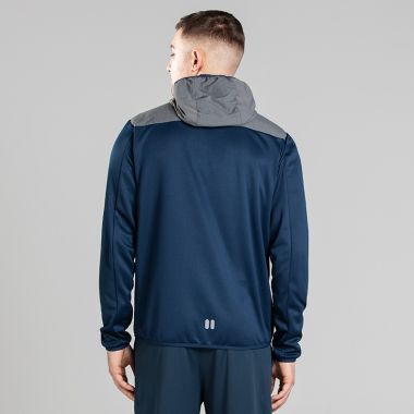 O'Neills Men's Cyprus Lightweight Hooded Jacket Grey / Marine