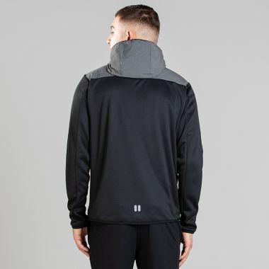 O'Neills Men's Cyprus Lightweight Hooded Jacket Grey / Black