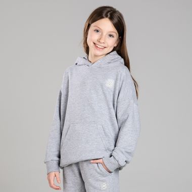 O&#039;Neills Kids&#039; Cosmic Fleece Pullover Hoodie Grey