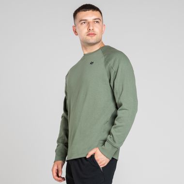 O&#039;Neills Men&#039;s Momentum Fleece Crew Neck Sweatshirt Green