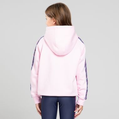 O'Neills Kids' Miley Brushed Pullover Hoodie Pink / Blue