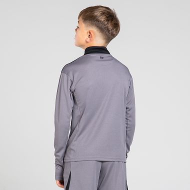 O&#039;Neills Kids&#039; Charge Half Zip Midlayer Top Dark Grey / Black