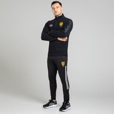 O&#039;Neills Down GAA Men&#039;s Hydra Half Zip Fleece Black / Red