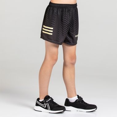 O'Neills Kids' Nova Shorts Black / Dark Grey / Yellow