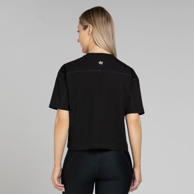 O&#039;Neills Women&#039;s Recharge Boxy T-Shirt Black