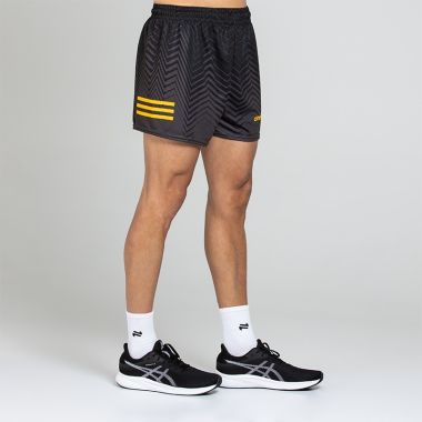 O'Neills Men's Nova Shorts Black / Dark Grey / Amber