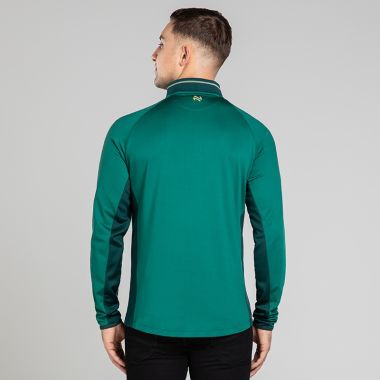 O'Neills Men's 1916 Discovery Half Zip Top Green / Gold