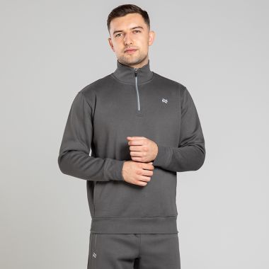 O&#039;Neills Men&#039;s Evolve Fleece Half Zip Top Dark Grey