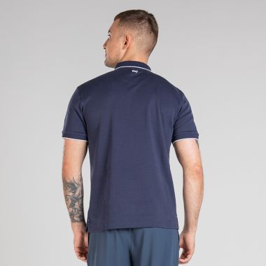 O&#039;Neills Longford GAA Men&#039;s Venture Polo Shirt Marine / Silver