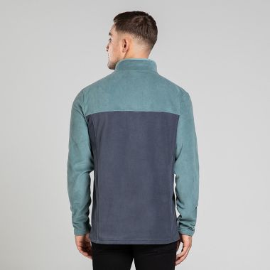 O'Neills Men's Fortress Snap Fleece Blue / Dark Grey / Grey