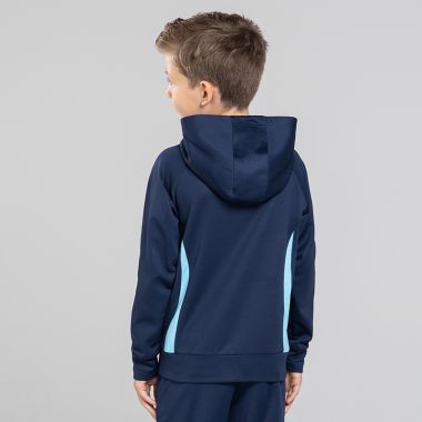 O'Neills Kids' Max Brushed Half Zip Hoodie Marine