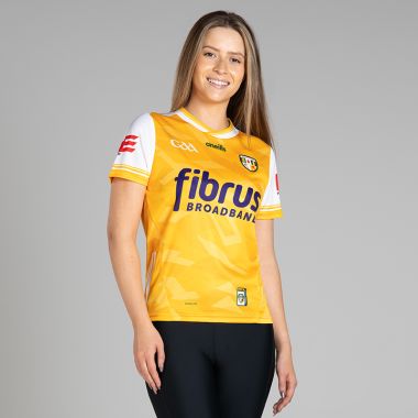 O'Neills Antrim GAA Women's Fit 2 Stripe Home Jersey 2025