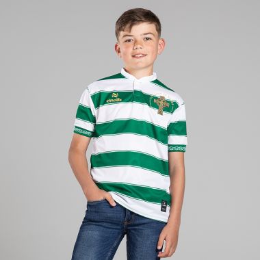 O&#039;Neills Kids&#039; Celtic Cross Heritage Jersey White