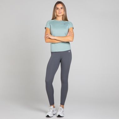 O'Neills Women's Luxe T-Shirt Green / Dark Grey