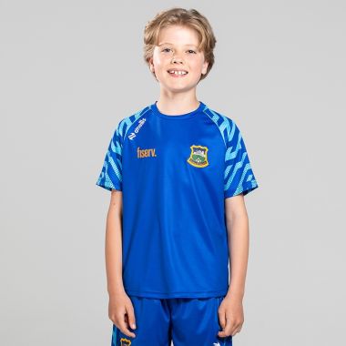 O'Neills Tipperary GAA Kids' Electro T-Shirt Royal / Blue / White
