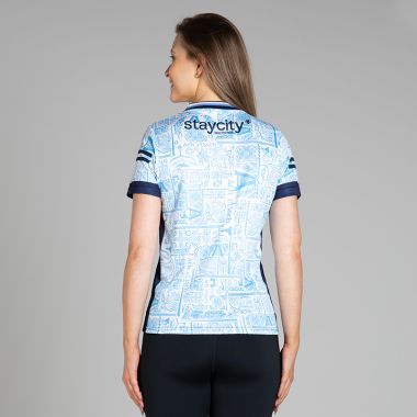 O&#039;Neills Dublin GAA Women&#039;s Fit 2 Stripe Alternative Jersey 2025