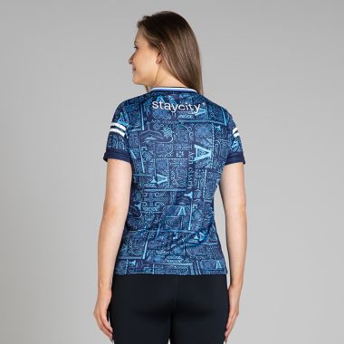 O&#039;Neills Dublin GAA Women&#039;s Fit 2 Stripe Alternative Goalkeeper Jersey 2025