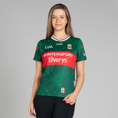 O'Neills Mayo GAA Women's Fit Home Jersey 2025