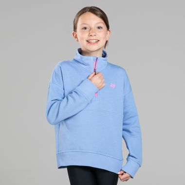 O&#039;Neills Kids&#039; Aria Fleece Half Zip Blue