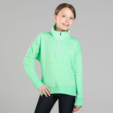 O&#039;Neills Kids&#039; Aria Fleece Half Zip Green