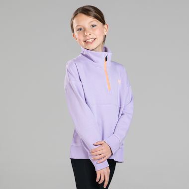 O&#039;Neills Kids&#039; Aria Fleece Half Zip Purple