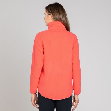 O'Neills Women's Pearl Half Zip Fleece Coral / White